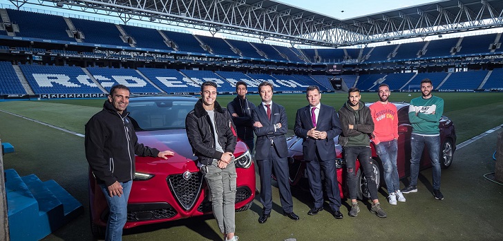 El Espanyol confía en prolongar el patrocinio de Alfa Romeo más allá de 2018